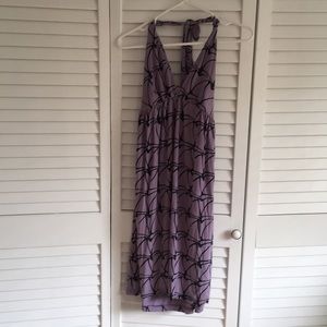 Cotton halter dress